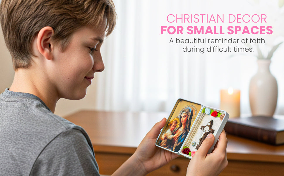 Portable Unique Design Shrine Sacred Jesus Heart