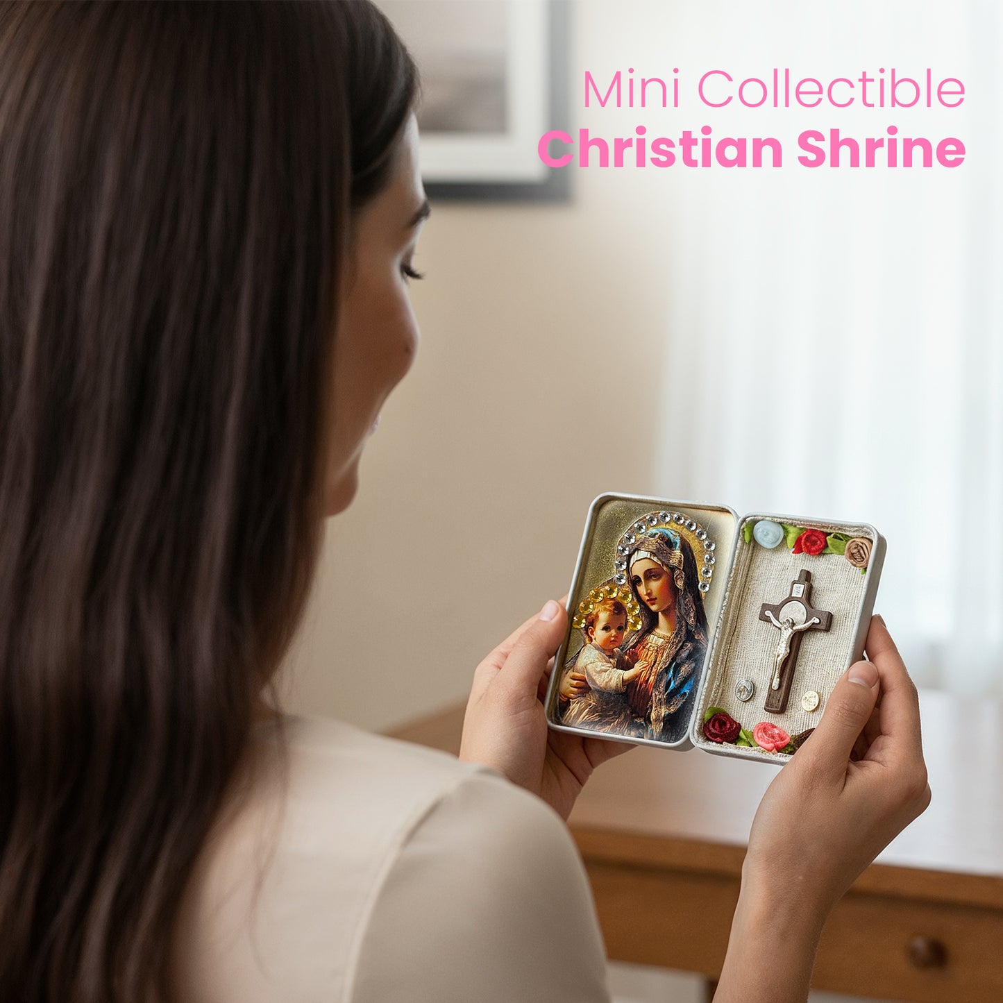 Portable Unique Design Shrine Mary