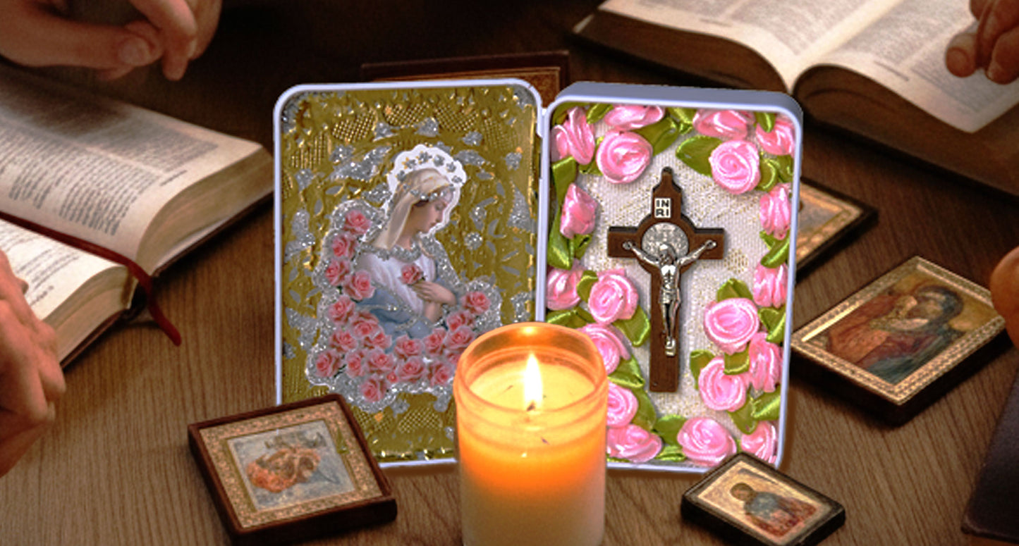 Portable Unique Design Shrine Jesus Heart