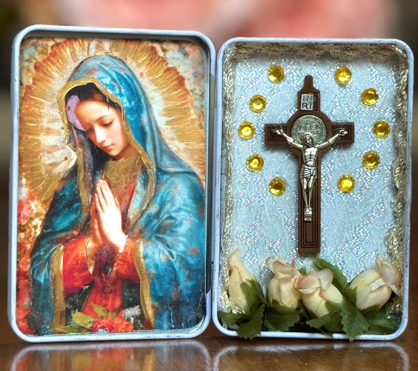 Portable Unique Design Shrine Holy Mary